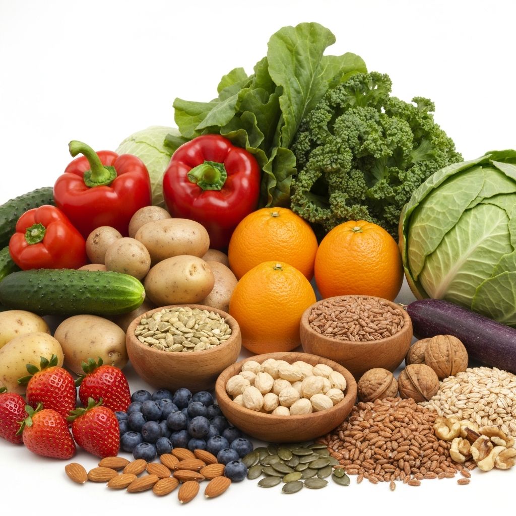 Natural ingredients and whole foods